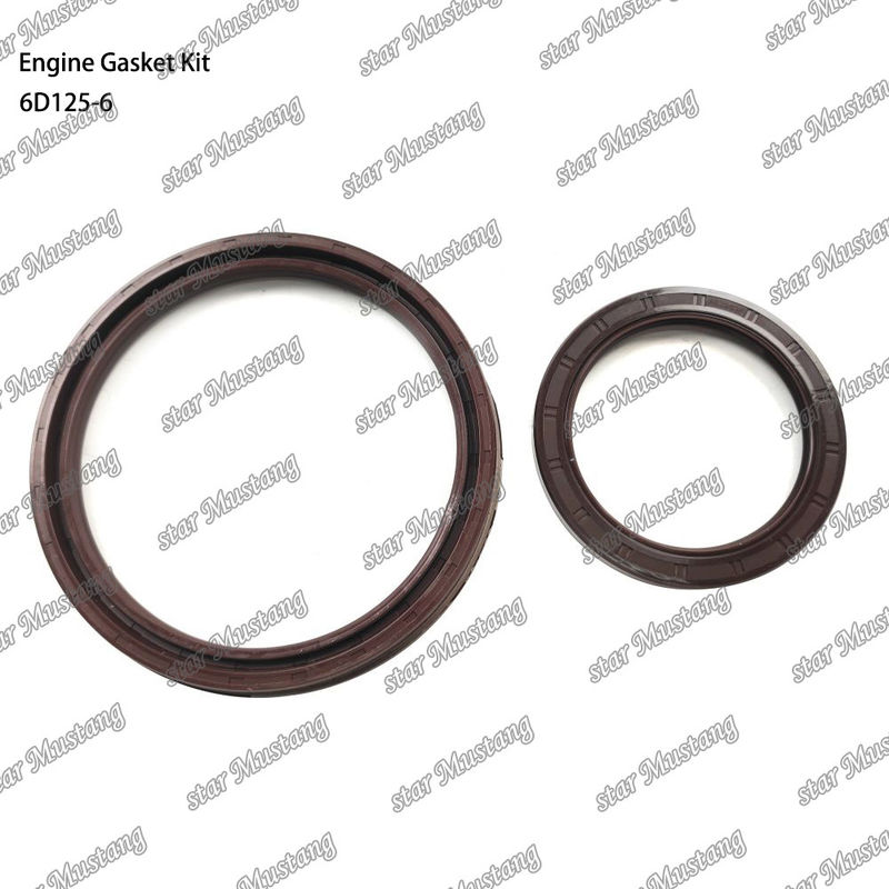 Kit completo di guarnizioni 6D125-6 Set di guarnizioni per parti di riparazione di motori diesel Komatsu