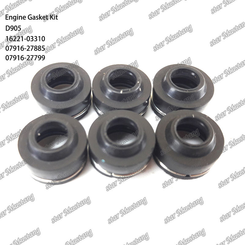 D905 Complesso di guarnizioni di copertura Guarnizioni di copertura 16221-03310 Superiore 07916-27885 Inferiore 07916-27799 Adatta a Kubota