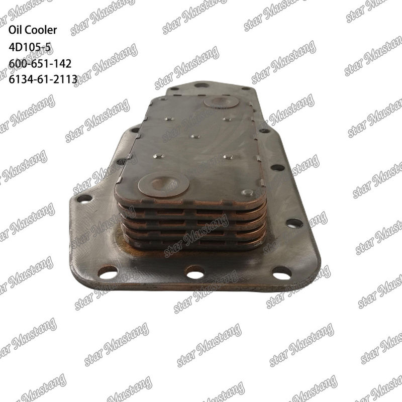 Refrigeratore ad olio 4D105-5 600-651-142 6134-61-2113 Per parti di ricambio del motore KUMATSU