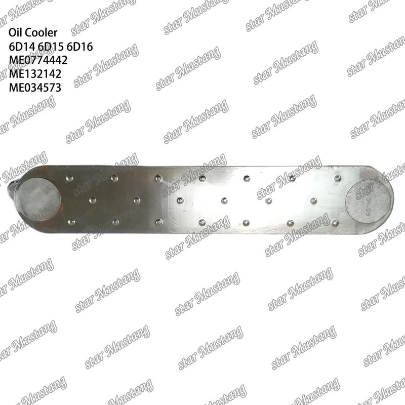 Refrigeratore ad olio 6D14 6D15 6D16 4 pezzi ME0774442 ME132142 ME034573 Per ricambi per motori Mitsubishi