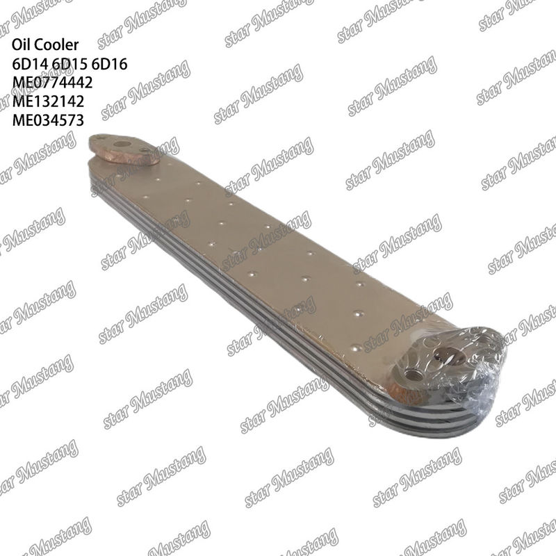 Refrigeratore ad olio 6D14 6D15 6D16 4 pezzi ME0774442 ME132142 ME034573 Per ricambi per motori Mitsubishi