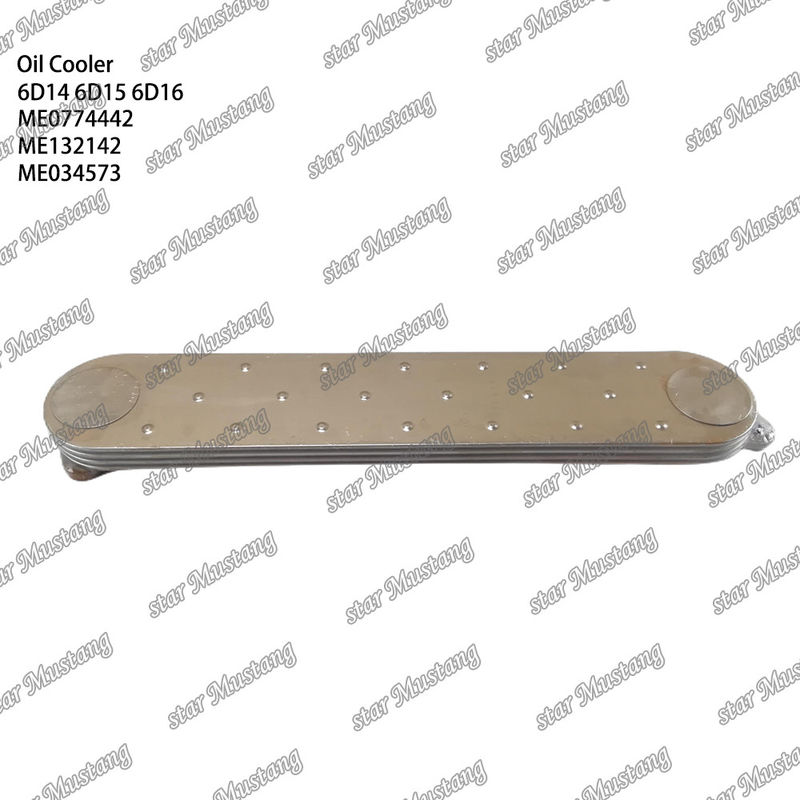Refrigeratore ad olio 6D14 6D15 6D16 4 pezzi ME0774442 ME132142 ME034573 Per ricambi per motori Mitsubishi