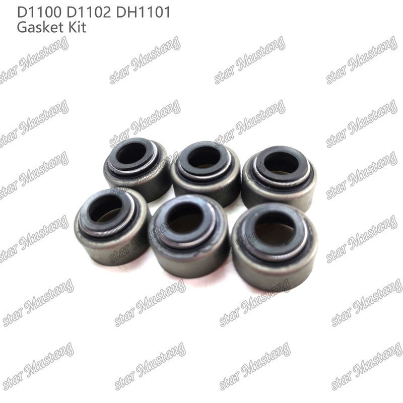 D1100 D1102 DH1101 Set di guarnizioni complete Guarnizione di testa 15354-03310 Superiore 07916-24345 Inferiore 07916-24980 Adatta a Kubota