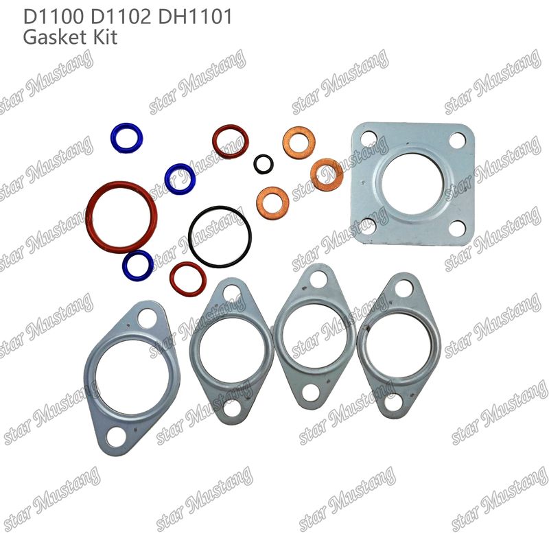 D1100 D1102 DH1101 Set di guarnizioni complete Guarnizione di testa 15354-03310 Superiore 07916-24345 Inferiore 07916-24980 Adatta a Kubota