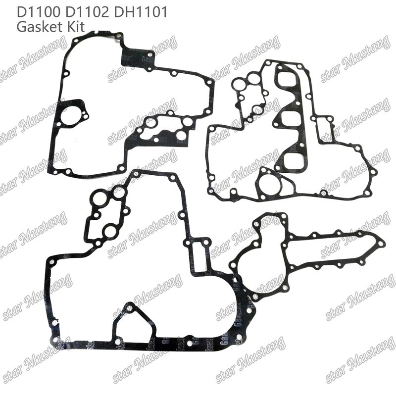 D1100 D1102 DH1101 Set di guarnizioni complete Guarnizione di testa 15354-03310 Superiore 07916-24345 Inferiore 07916-24980 Adatta a Kubota