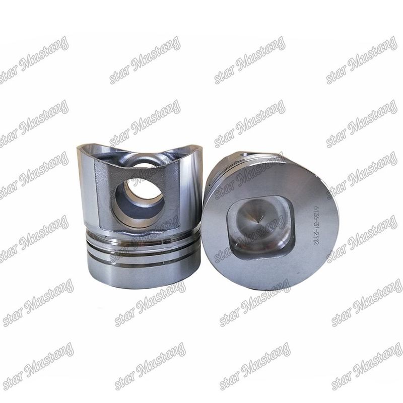 Pistole 6D105-1 Fondo quadrato 6136-31-2112 6136-31-2010 Per ricambi per motori Kumatsu