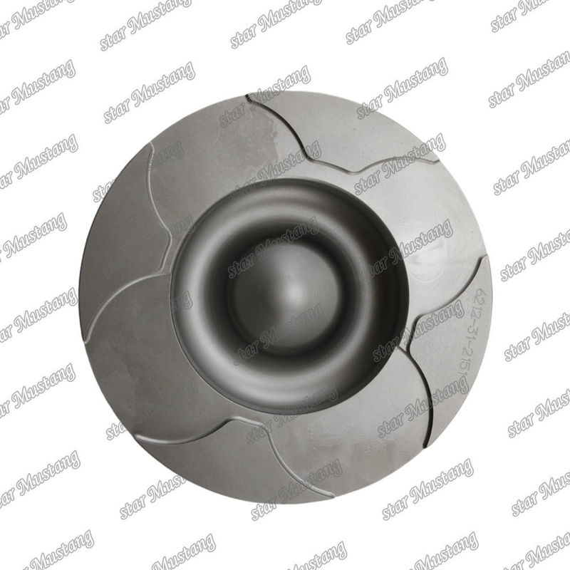 Piston 6D140 S6D140-1 Modelli applicabili Escavatore PC650-3 Bulldozer D135-2 D155-3 Per pezzi di ricambio del motore Kumatsu