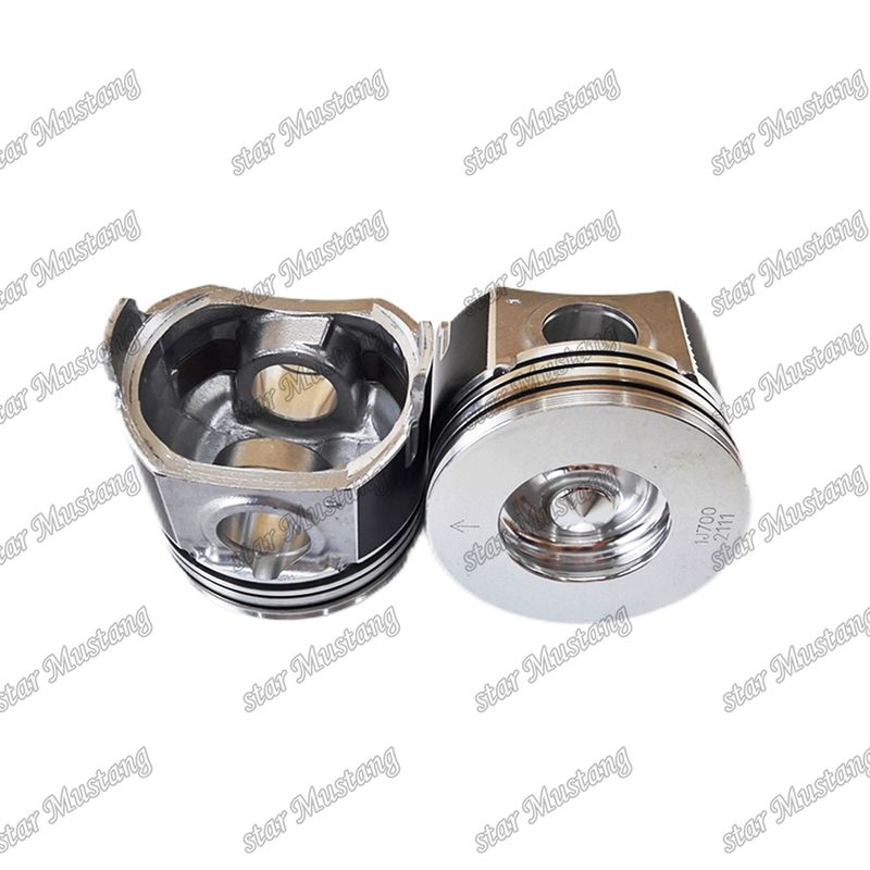 Piston V2607 CR Camera di combustione 45,5 mm 1J700-21110 Per ricambi di motori Kubota