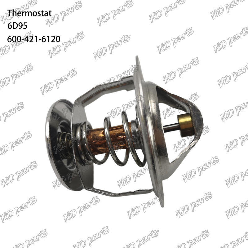 Termostato 6D95 82°C 600-421-6120 600-421-6110 600-421-6360 Parte del motore