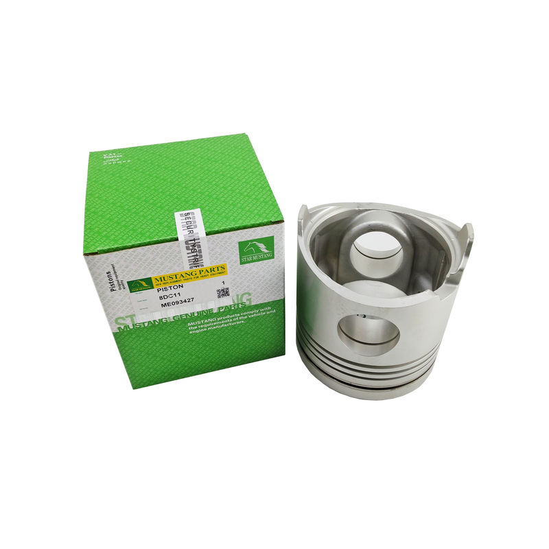 Piston 8DC11 ME093427 Camera di combustione 64 mm Anello di olio 4 mm Per ricambi per motori Mitsubishi