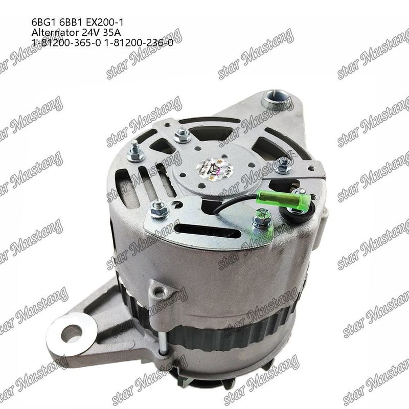 Alternatore 6BG1 6BB1 EX200-1 24V 35A 1-81200-365-0 1-81200-236-0