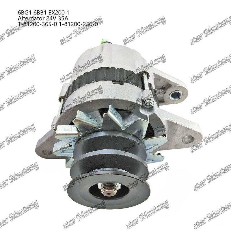 Alternatore 6BG1 6BB1 EX200-1 24V 35A 1-81200-365-0 1-81200-236-0