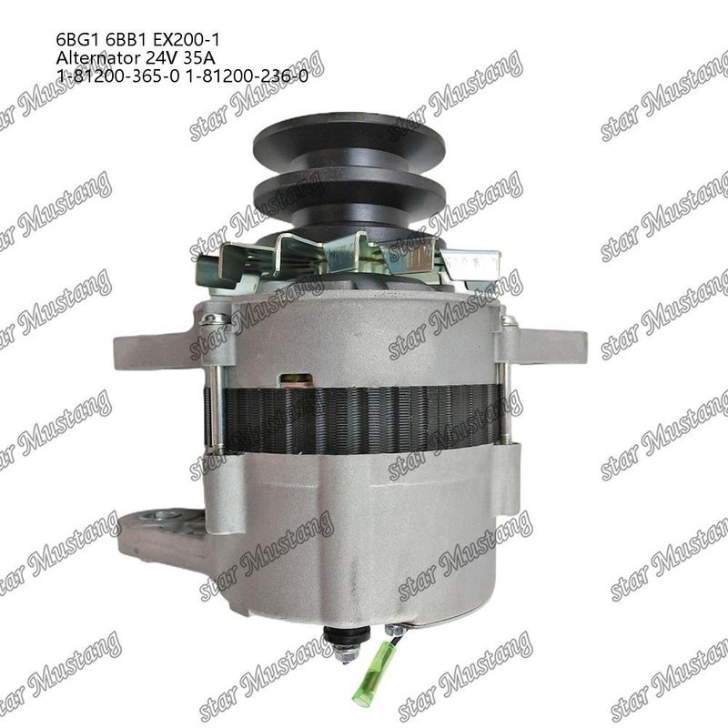 Alternatore 6BG1 6BB1 EX200-1 24V 35A 1-81200-365-0 1-81200-236-0