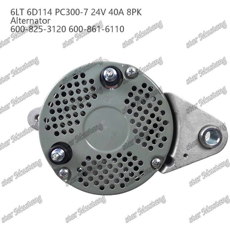 Alternatore 6LT 6D114 PC300-7 24V 40A 8PK 600-825-3120 600-861-6110