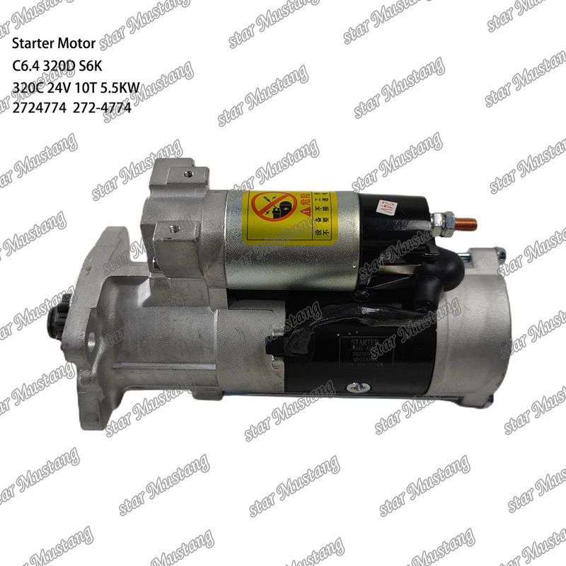 Motore di avvio del motore C6.4 320D S6K 320C 24V 10T 5.5KW 2724774 272-4774 Per Caterpillar Motore Ricambi
