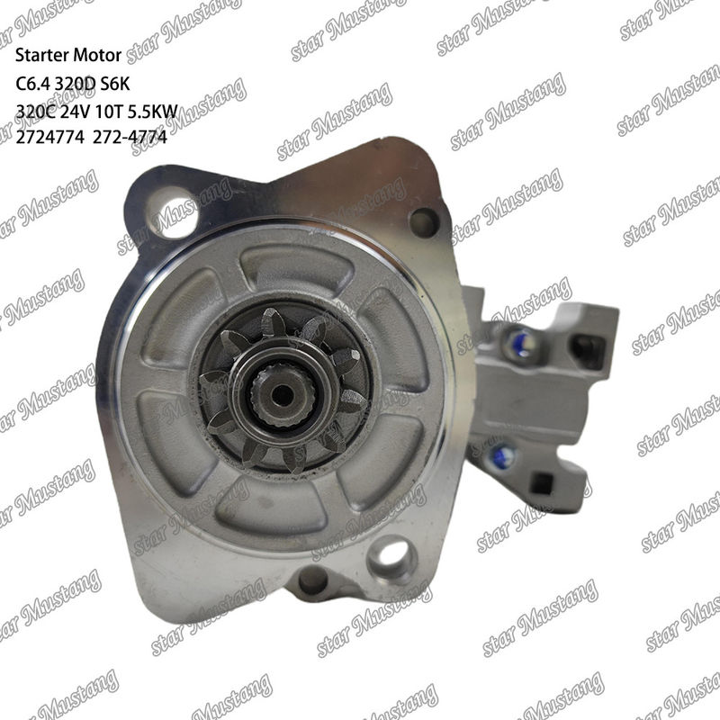Motore di avvio del motore C6.4 320D S6K 320C 24V 10T 5.5KW 2724774 272-4774 Per Caterpillar Motore Ricambi