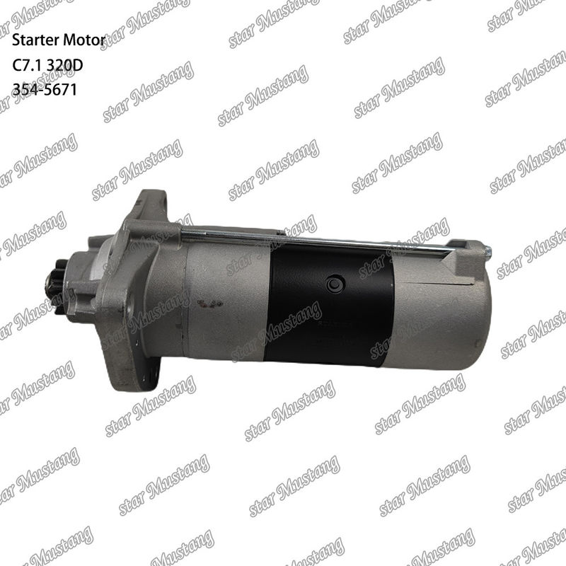 Motore di avvio del motore C7.1 320D 24V 10T 7,5 kW 354-5671 Per ricambi di motore Caterpillar