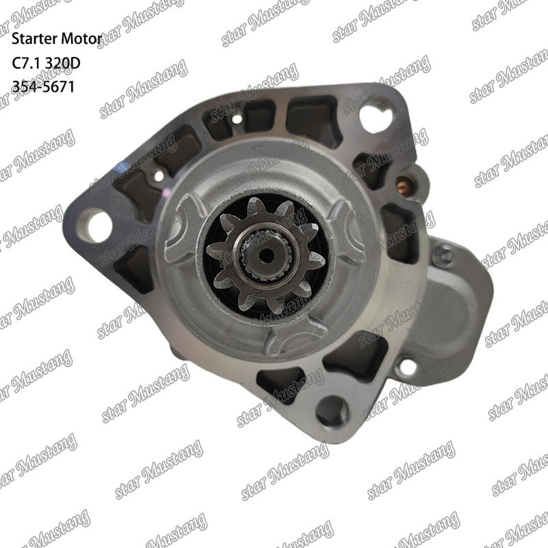 Motore di avvio del motore C7.1 320D 24V 10T 7,5 kW 354-5671 Per ricambi di motore Caterpillar