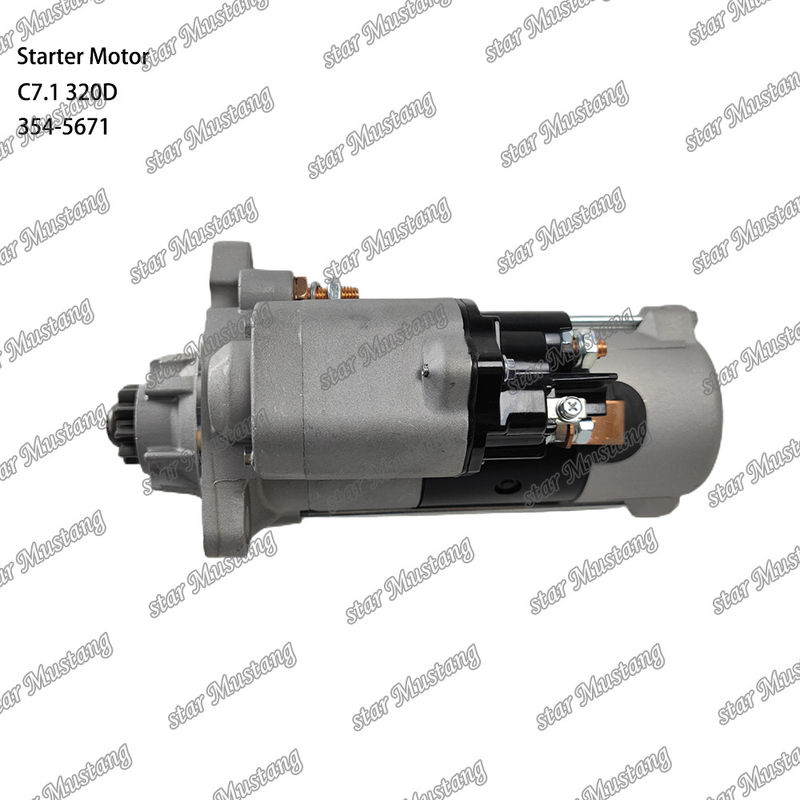 Motore di avvio del motore C7.1 320D 24V 10T 7,5 kW 354-5671 Per ricambi di motore Caterpillar