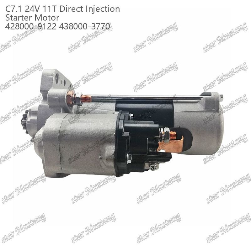 Motore di avvio motore C7.1 DI Tipo 24V 11T 428000-9122 438000-3770 Per ricambi motore Caterpillar