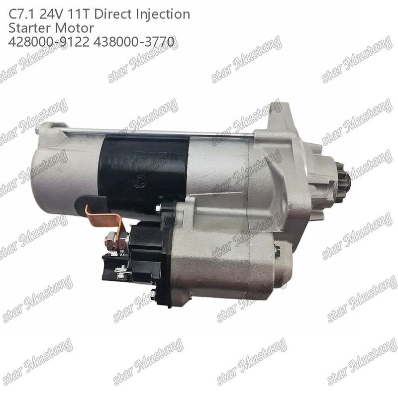 Motore di avvio motore C7.1 DI Tipo 24V 11T 428000-9122 438000-3770 Per ricambi motore Caterpillar