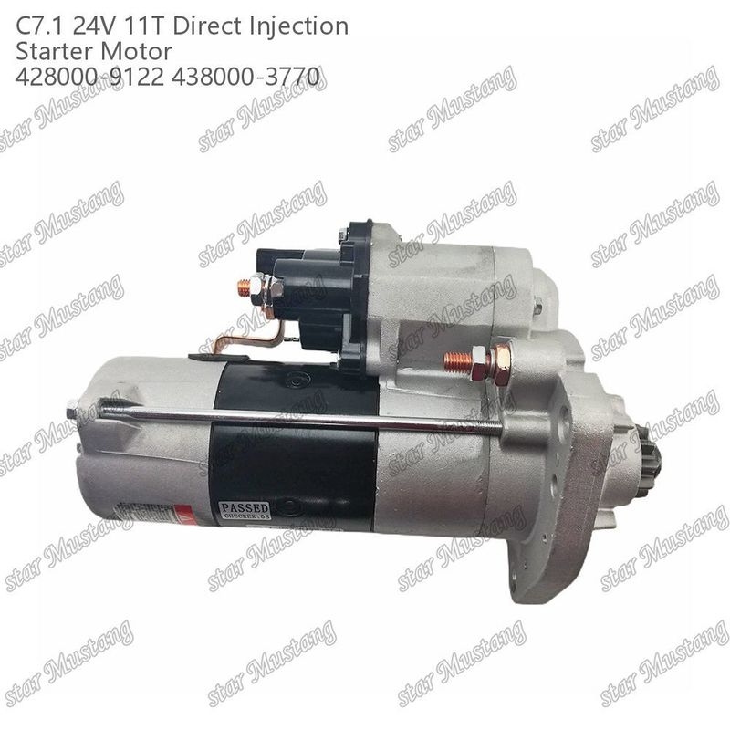 Motore di avvio motore C7.1 DI Tipo 24V 11T 428000-9122 438000-3770 Per ricambi motore Caterpillar