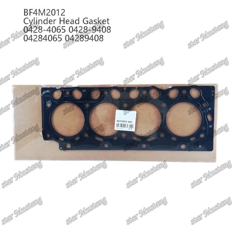 Guarnizione della testa del cilindro BF4M2012 Metallo 0428-4065 0428-9408 04284065 04289 Per ricambi di motori Deutz