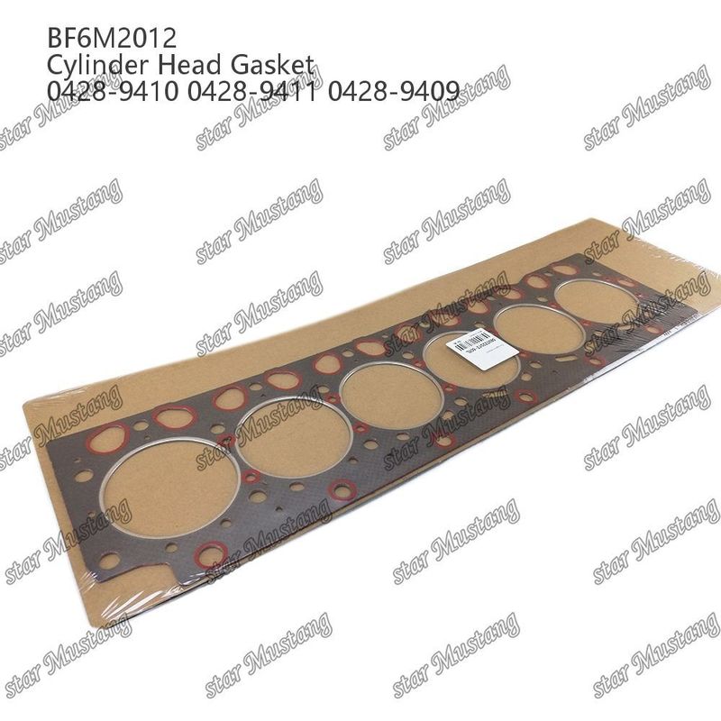 Guarnizione della testa del cilindro BF6M2012 Amianto 0428-9410 0428-9411 0428-9409 Per ricambi di motori Deutz