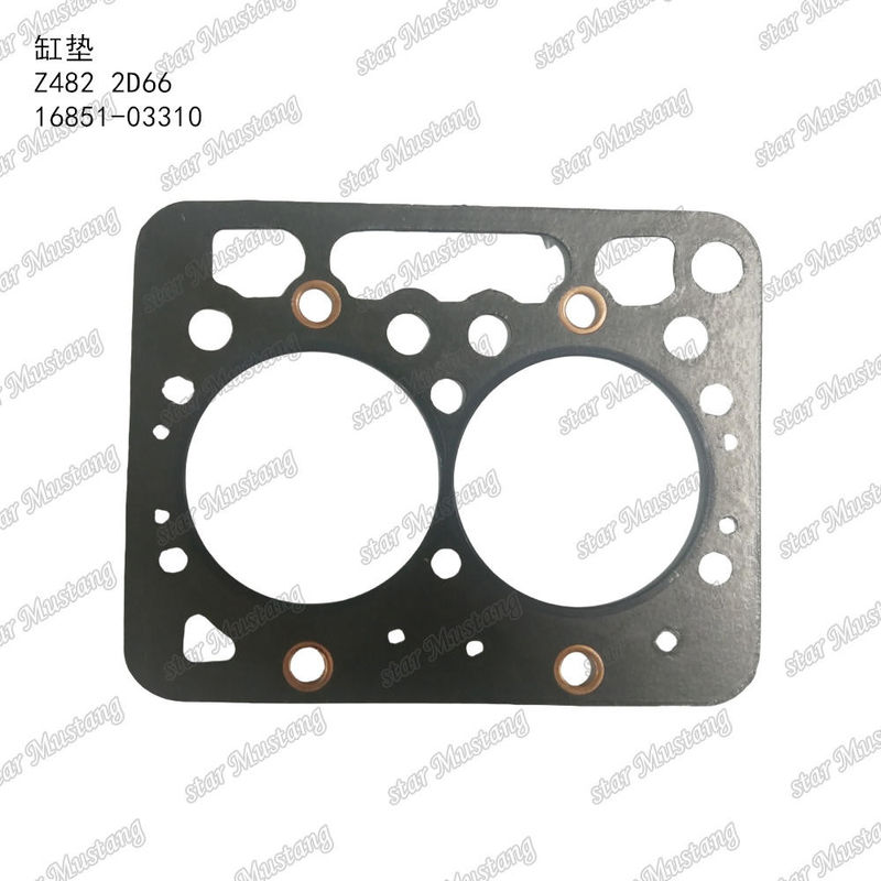 Z482 2D66 Asbesto per guarnizioni della testa del cilindro Vecchio tipo 16851-03310 adatto al motore Kubota