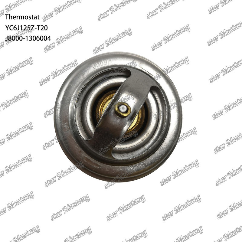 Termostato YC6J125Z-T20 J8000-1306004 75°C Parte del motore con struttura integrata e 6 mesi