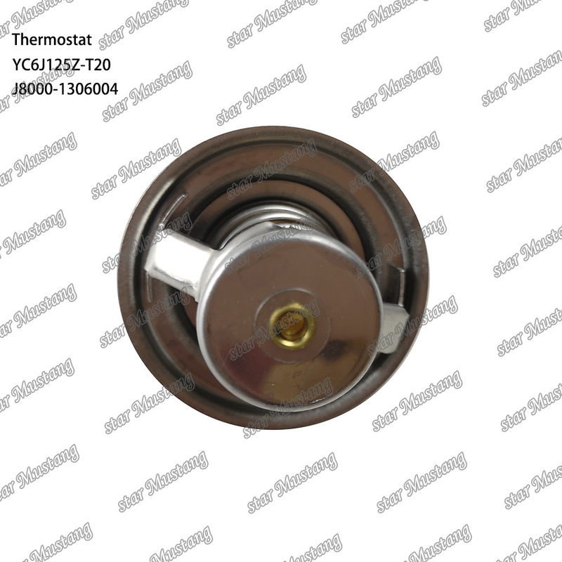 Termostato YC6J125Z-T20 J8000-1306004 75°C Parte del motore con struttura integrata e 6 mesi