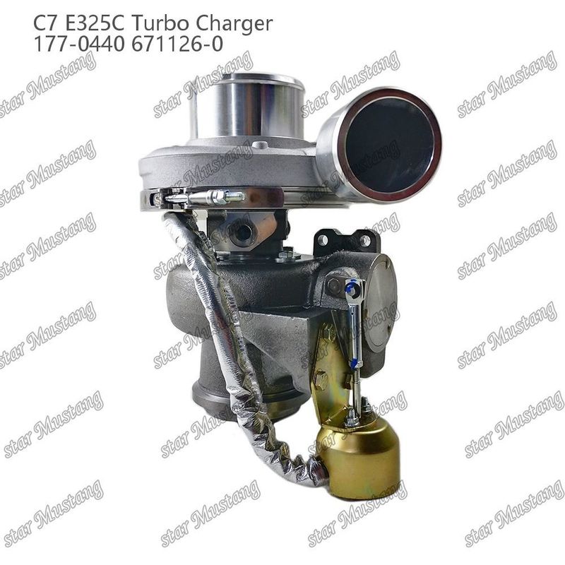 Turbocompressore C7 E325C 177-0440 671126-0 Parte del motore con struttura integrata e 6 mesi