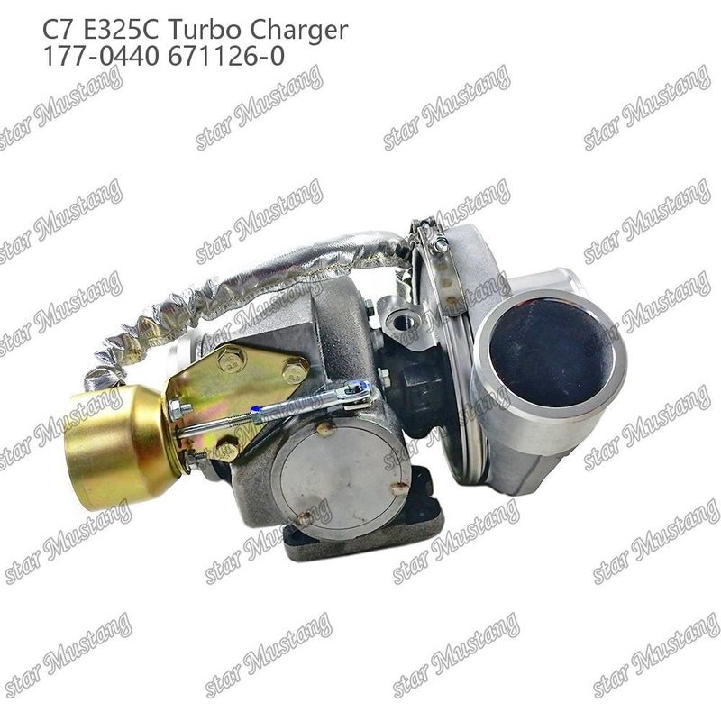 Turbocompressore C7 E325C 177-0440 671126-0 Parte del motore con struttura integrata e 6 mesi