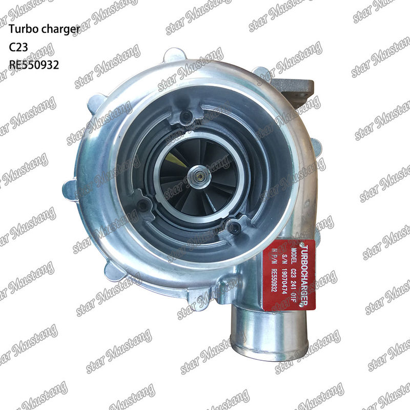 C23 228 John Deere RE550932 MOTORE TURBO CHARGER Parte del motore con struttura integrata E 6 mesi