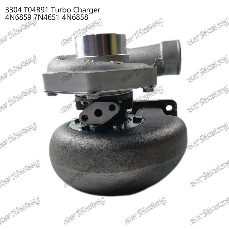 Turbocompressore T04B91 3304 4N6859 7N4651 4N6858 Parte del motore con struttura integrata e 6 mesi