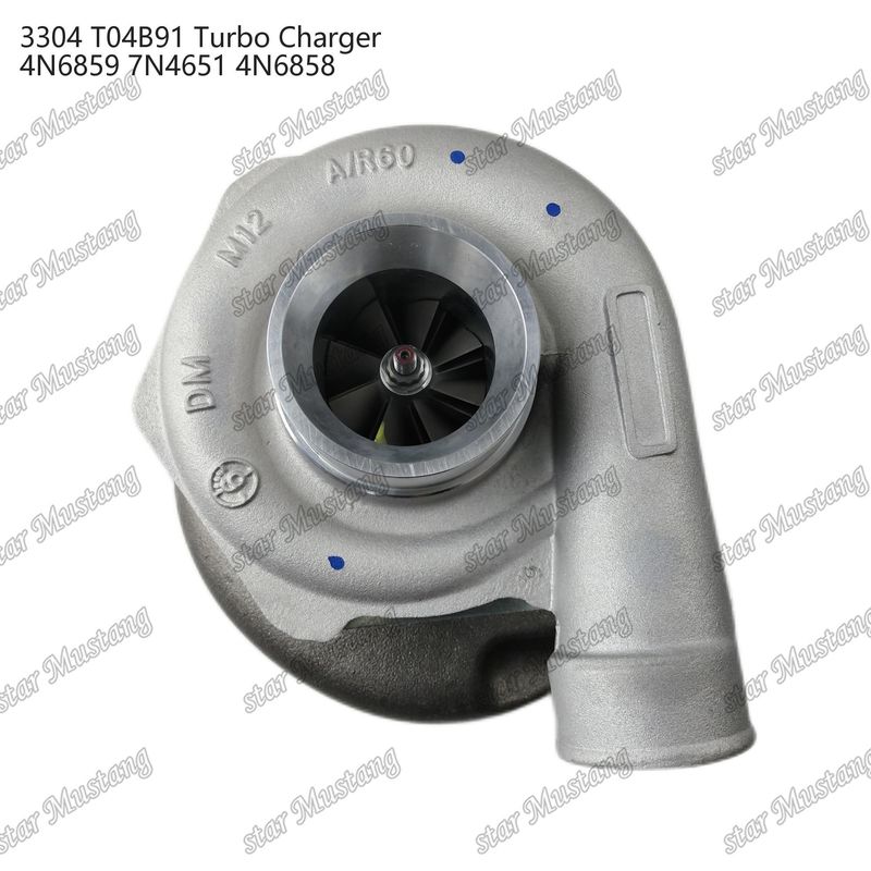 Turbocompressore T04B91 3304 4N6859 7N4651 4N6858 Parte del motore con struttura integrata e 6 mesi