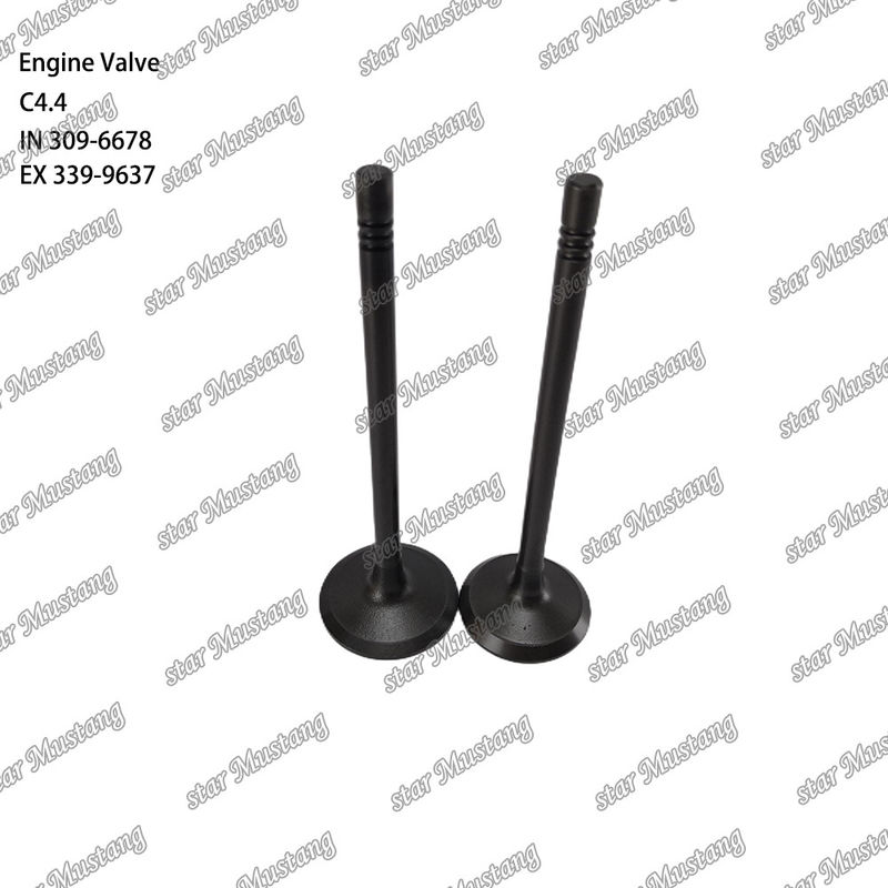 Valvole originali per motori diesel C4.4 IN 309-6678 EX 339-9637 per parti Caterpillar
