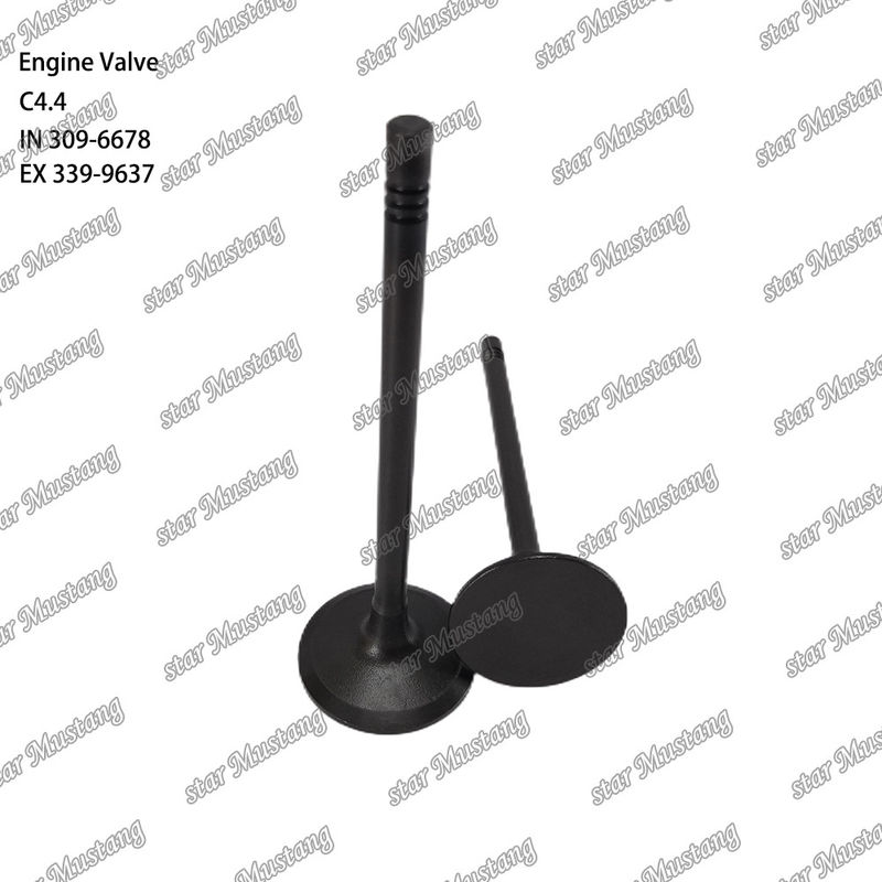 Valvole originali per motori diesel C4.4 IN 309-6678 EX 339-9637 per parti Caterpillar