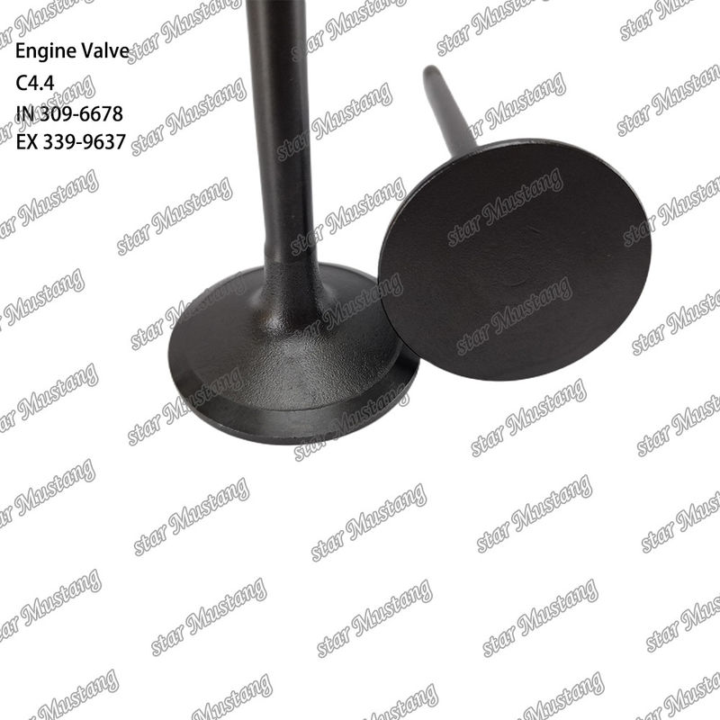 Valvole originali per motori diesel C4.4 IN 309-6678 EX 339-9637 per parti Caterpillar