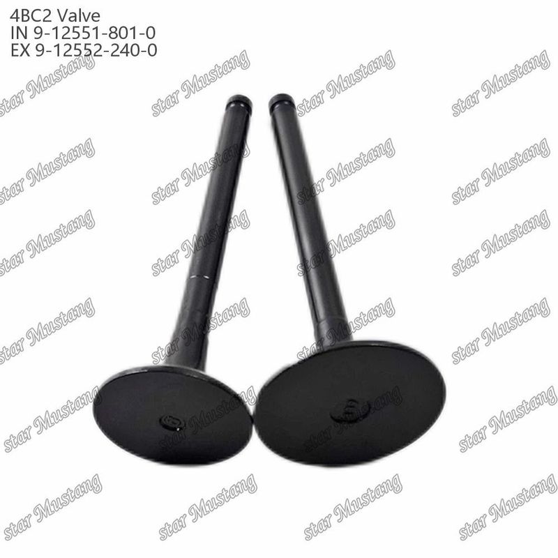 Valvola 4BC2 9-12551-801-0 9-12552-240-0 Adatta a ricambi per motori Isuzu