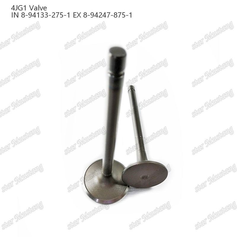 Valvola 4JG1 IN 8-94133-275-1 EX 8-94247-875-1 per ricambi per motori Isuzu