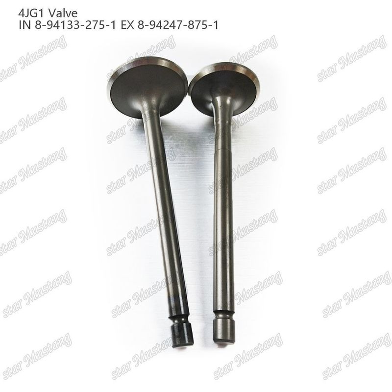 Valvola 4JG1 IN 8-94133-275-1 EX 8-94247-875-1 per ricambi per motori Isuzu