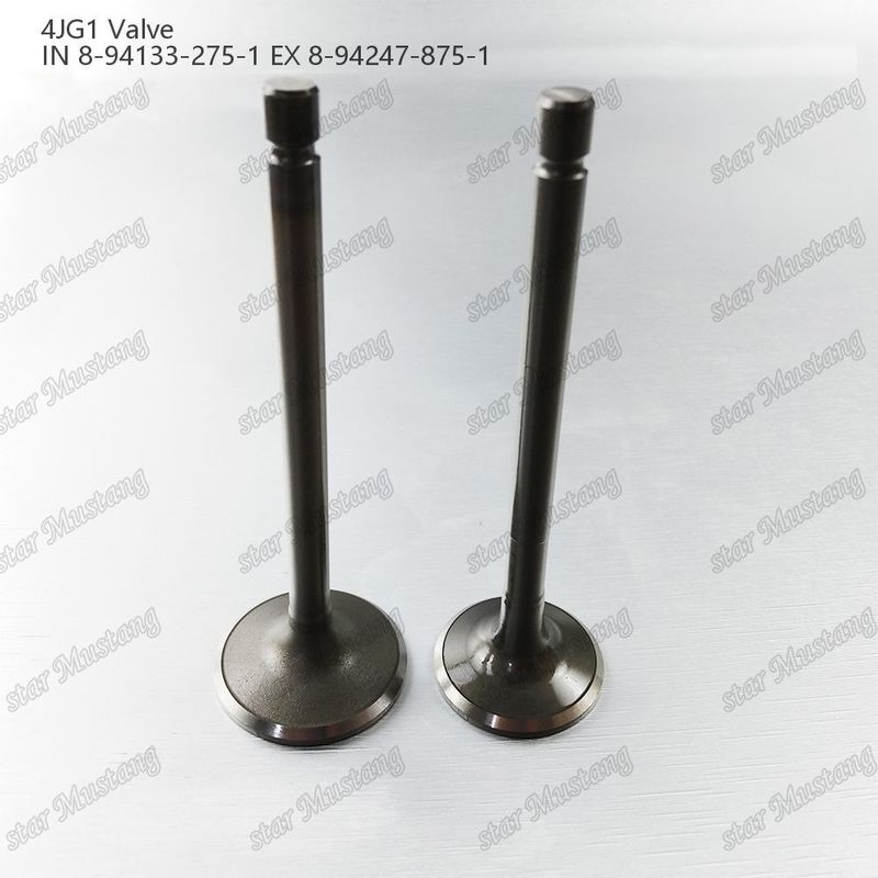 Valvola 4JG1 IN 8-94133-275-1 EX 8-94247-875-1 per ricambi per motori Isuzu