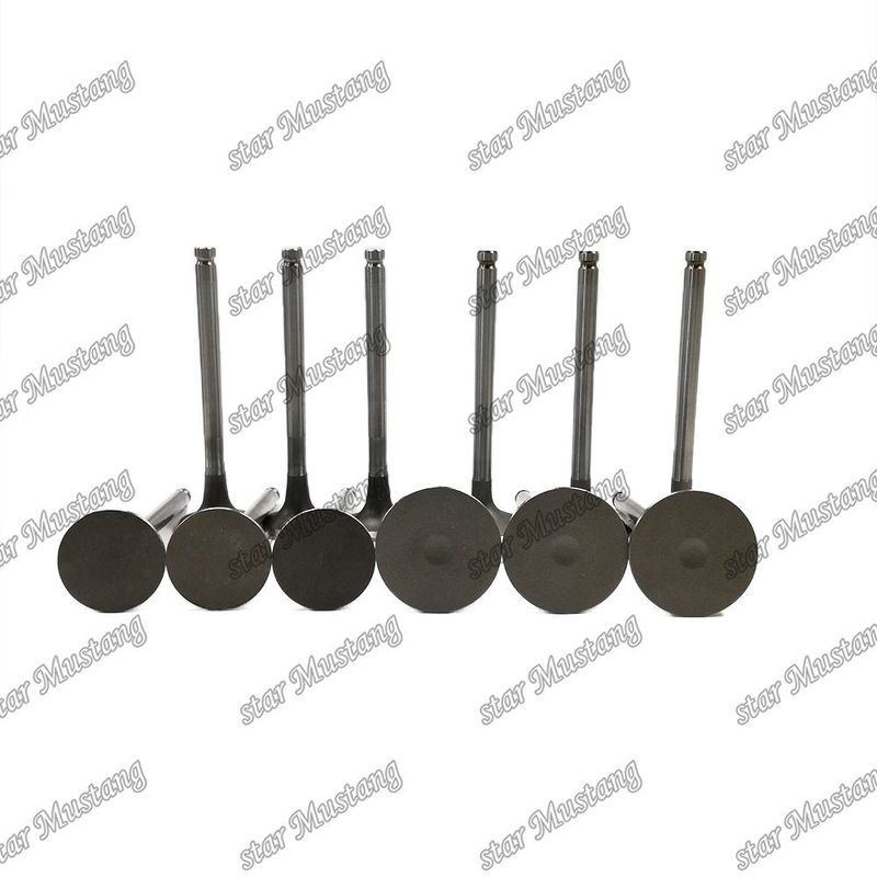 Valvola del motore 6BD1 DB58 IN 65.01735-2558 EX 65.01734-267 Adatta per ricambi motore Isuzu