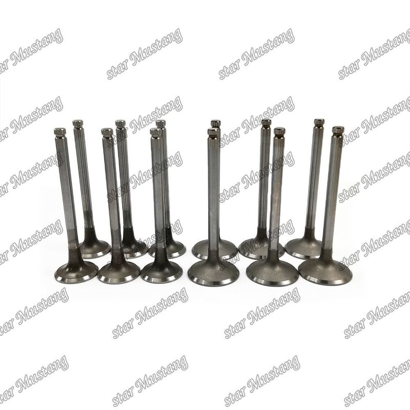 Valvola del motore 6BD1 DB58 IN 65.01735-2558 EX 65.01734-267 Adatta per ricambi motore Isuzu