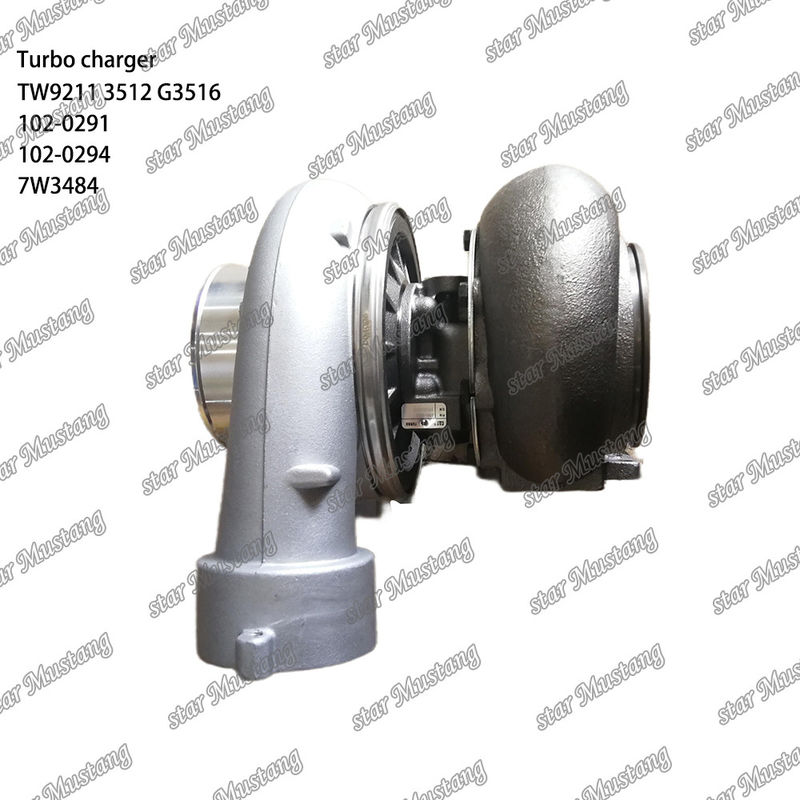 Turbocompressore TW9211 3512 G3516 102-0291 102-0294 7W3484 Parte del motore con struttura integrata e 6 mesi