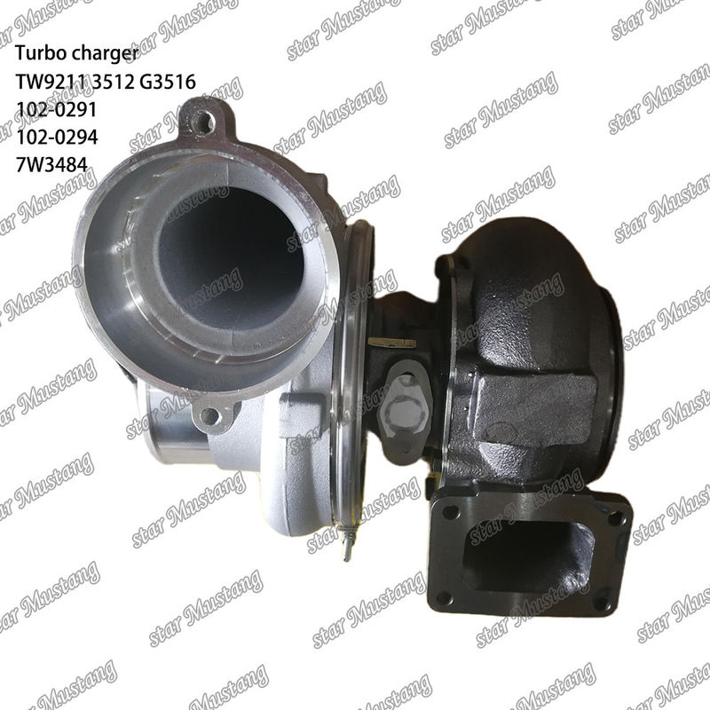 Turbocompressore TW9211 3512 G3516 102-0291 102-0294 7W3484 Parte del motore con struttura integrata e 6 mesi