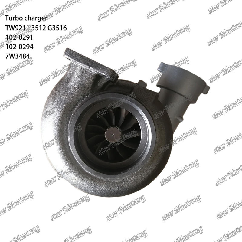 Turbocompressore TW9211 3512 G3516 102-0291 102-0294 7W3484 Parte del motore con struttura integrata e 6 mesi