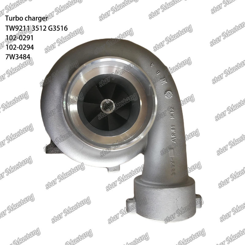 Turbocompressore TW9211 3512 G3516 102-0291 102-0294 7W3484 Parte del motore con struttura integrata e 6 mesi