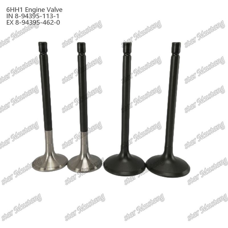 Valvola 6HH1 IN 8-94395-113-1 EX 8-94395-462-0 Adatta a ricambi per motori Isuzu
